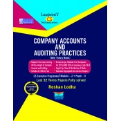 Lawpoint's Company Accounts & Auditing Practices for CS Executive Module 2 Paper 5 June 2019 Exam by Roshan Lodha 